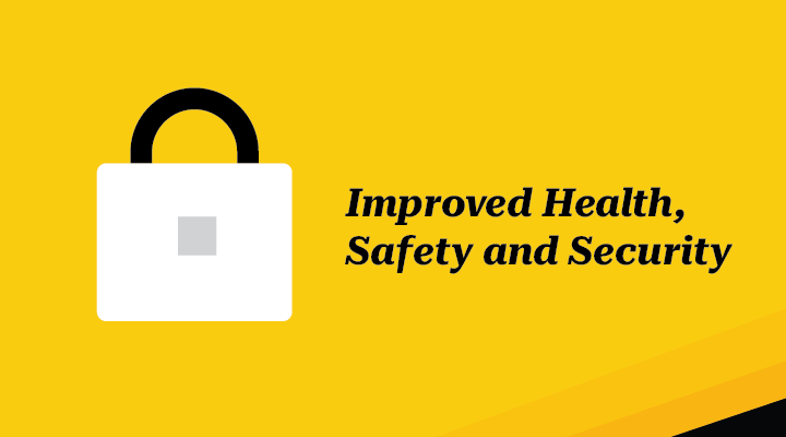 Improved Health, Safety and Security